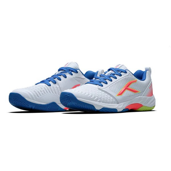 Hundred Pickleball Hyperspike Court Shoes Pickleball Shoes WHITE BLUE Color