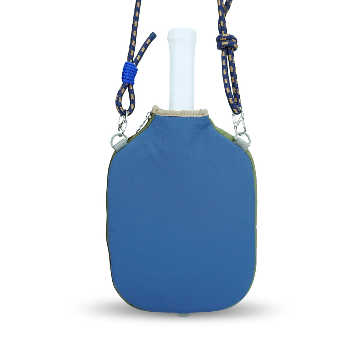 MESH – PICKLEBALL PADDLE CASE (KHAKI GREEN/BLUE)