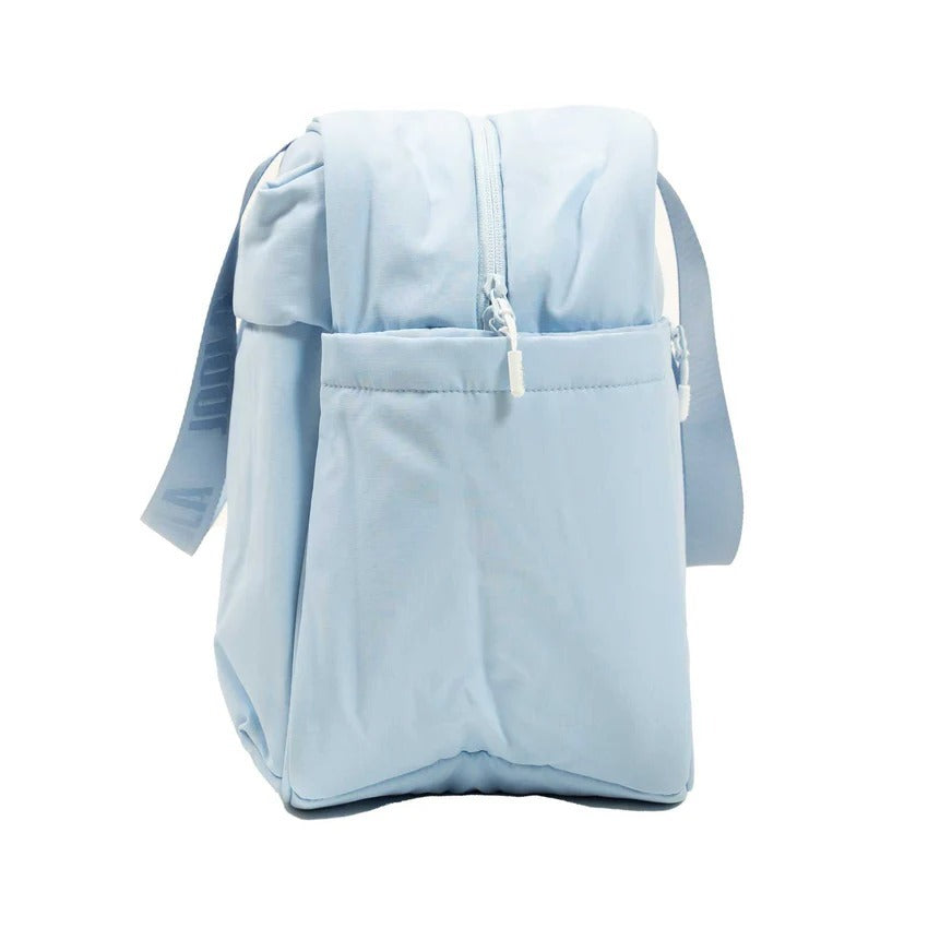 Joola Overnighter Puff Bag White Blue Breeze