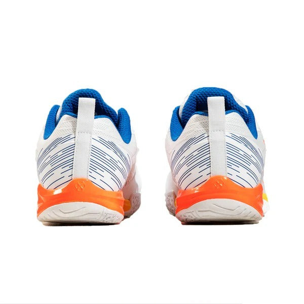 Hundred Beast Max Multicourt Pickleball Shoes White Orange Color