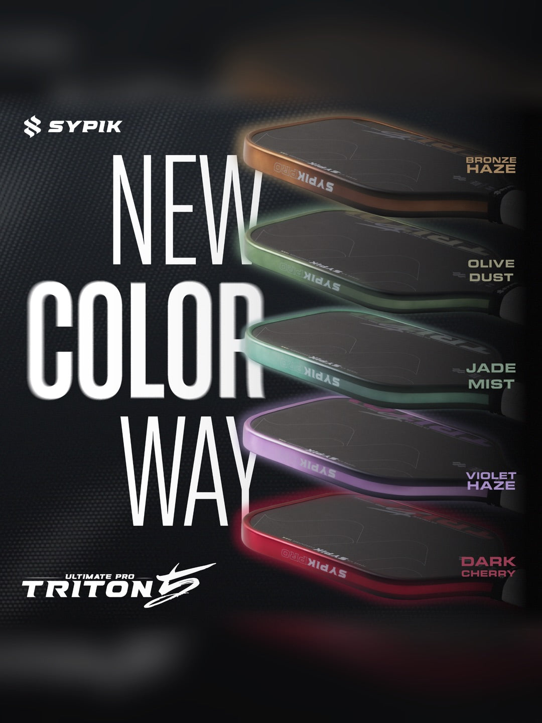 Sypik Triton 5 Ultimate Pro Tour Metallic New Colorway