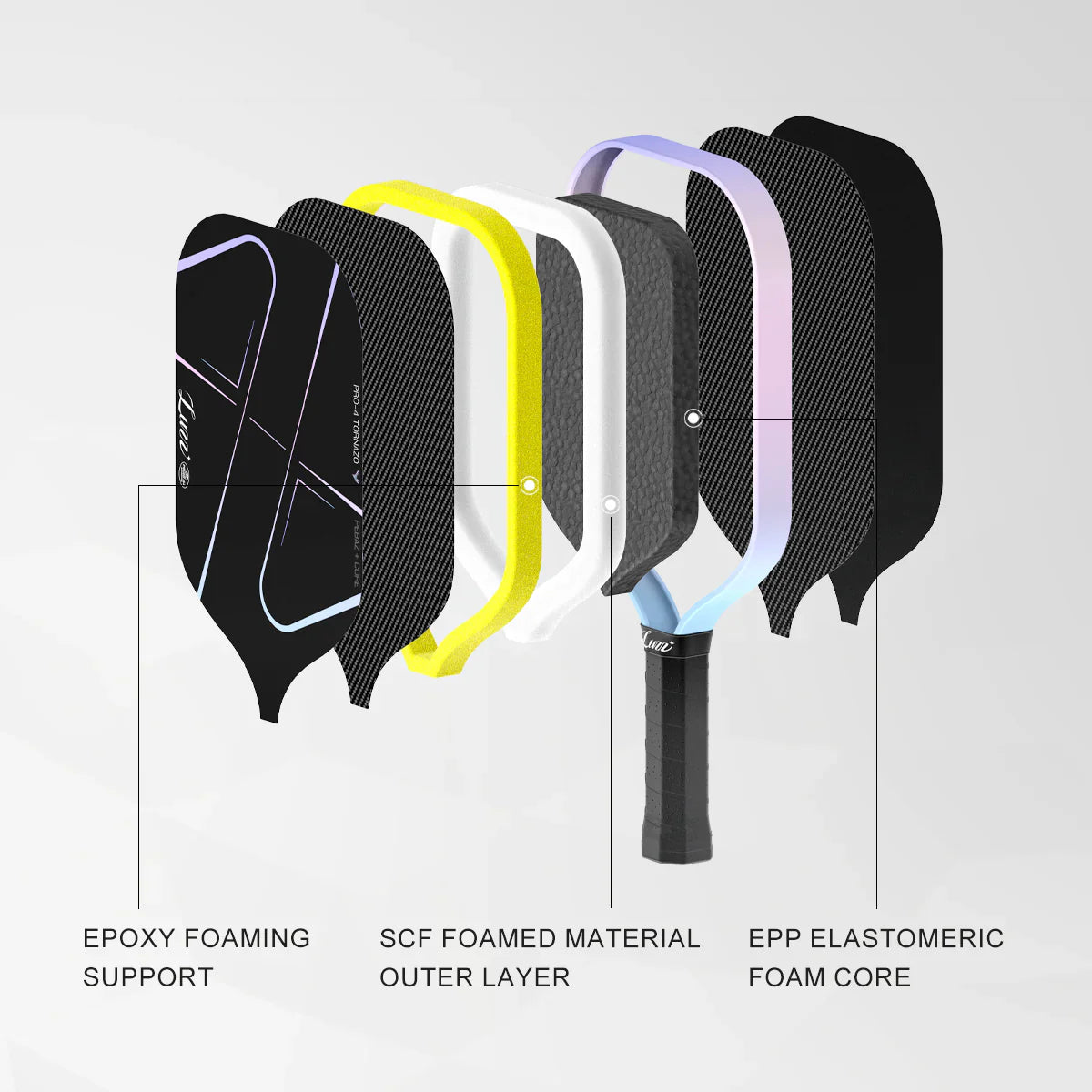 Luzz Pro 4 Tornazo Performance Paddle 16mm
