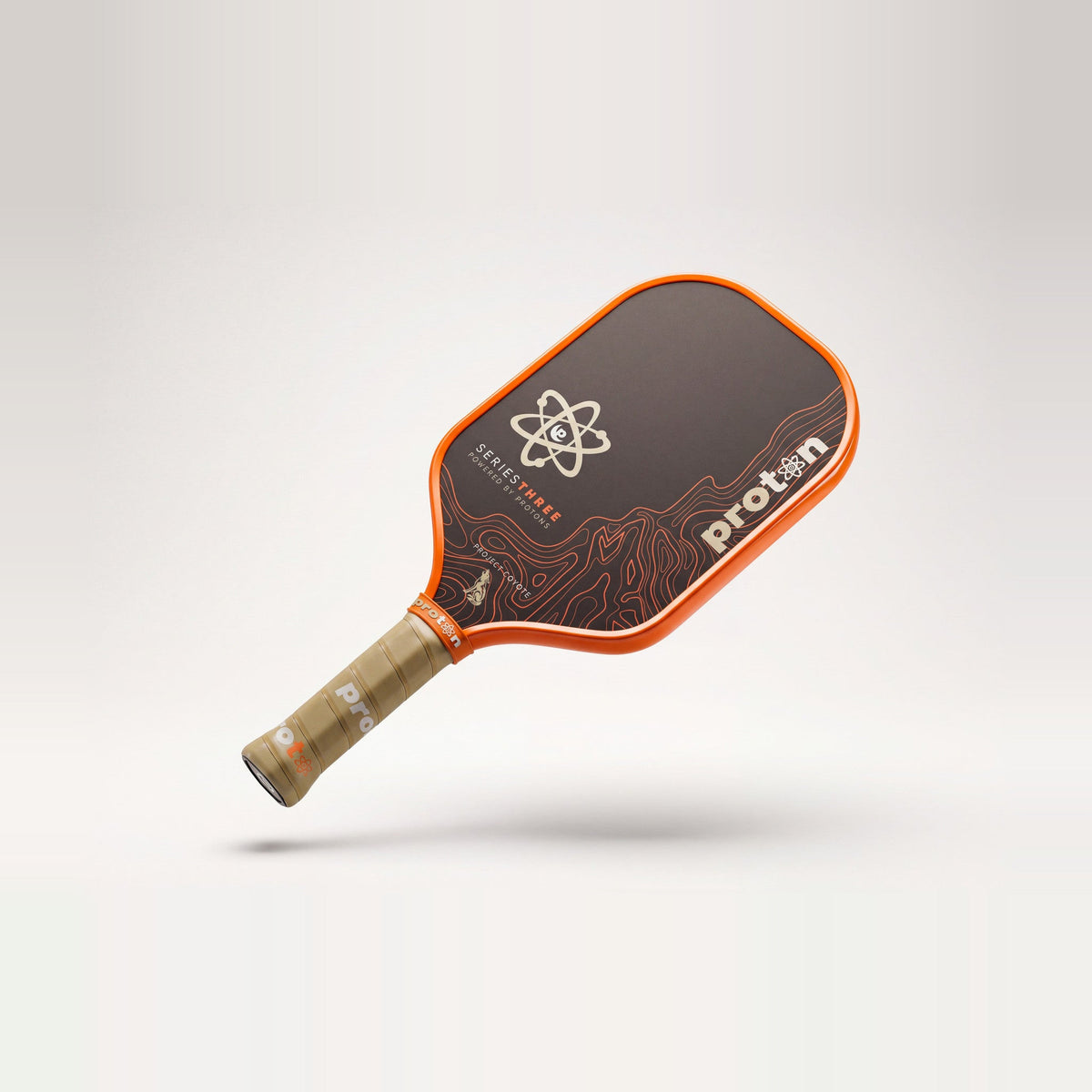 Proton Project Coyote pickleball paddle - angled view