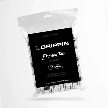 UDRIPPIN FREAKY TACK Pickleball Overgrip – White