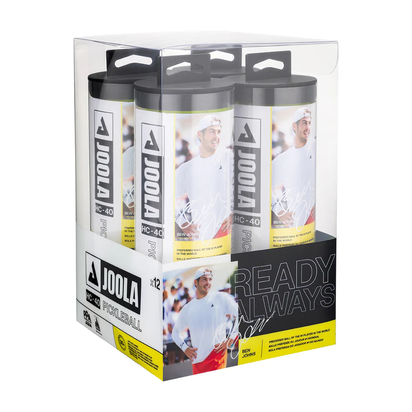 Joola HC-40 Pickleball Joola Ball Box of 3