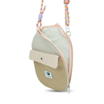 POCKETTE – PICKLEBALL PADDLE CASE (TAN/BEIGE)