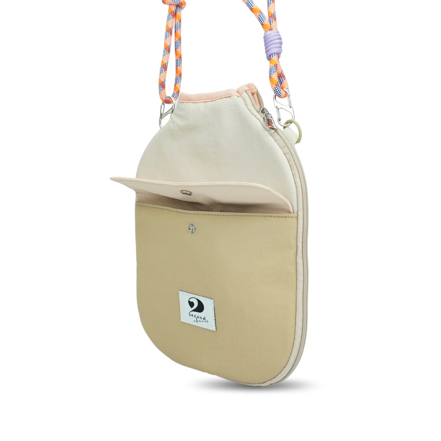 POCKETTE – PICKLEBALL PADDLE CASE (TAN/BEIGE)