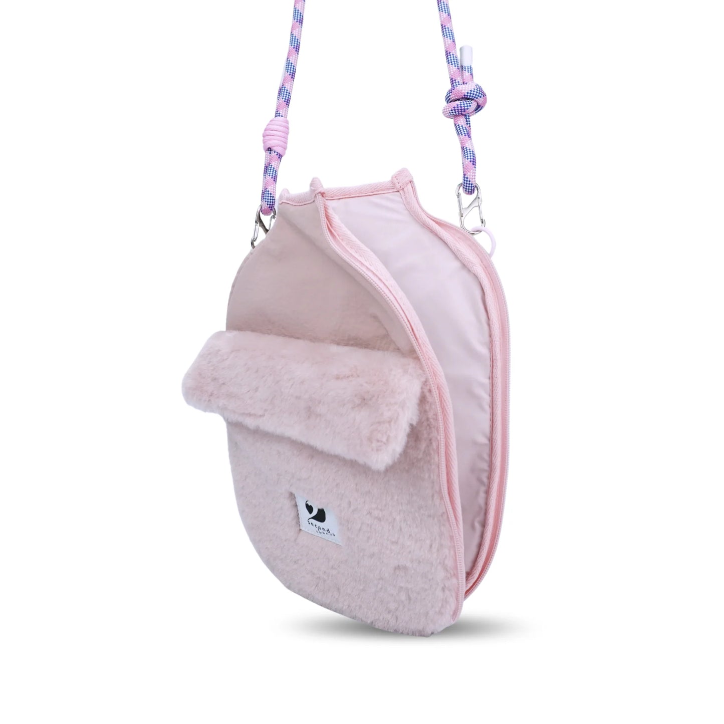 ACTIVE - FURRY POCKETTE - PICKLEBALL PADDLE COVER - BLUSH PINK