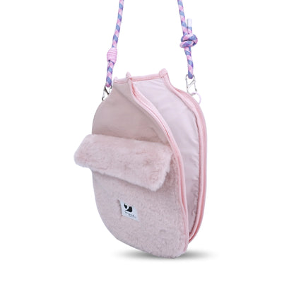 ACTIVE - FURRY POCKETTE - PICKLEBALL PADDLE COVER - BLUSH PINK