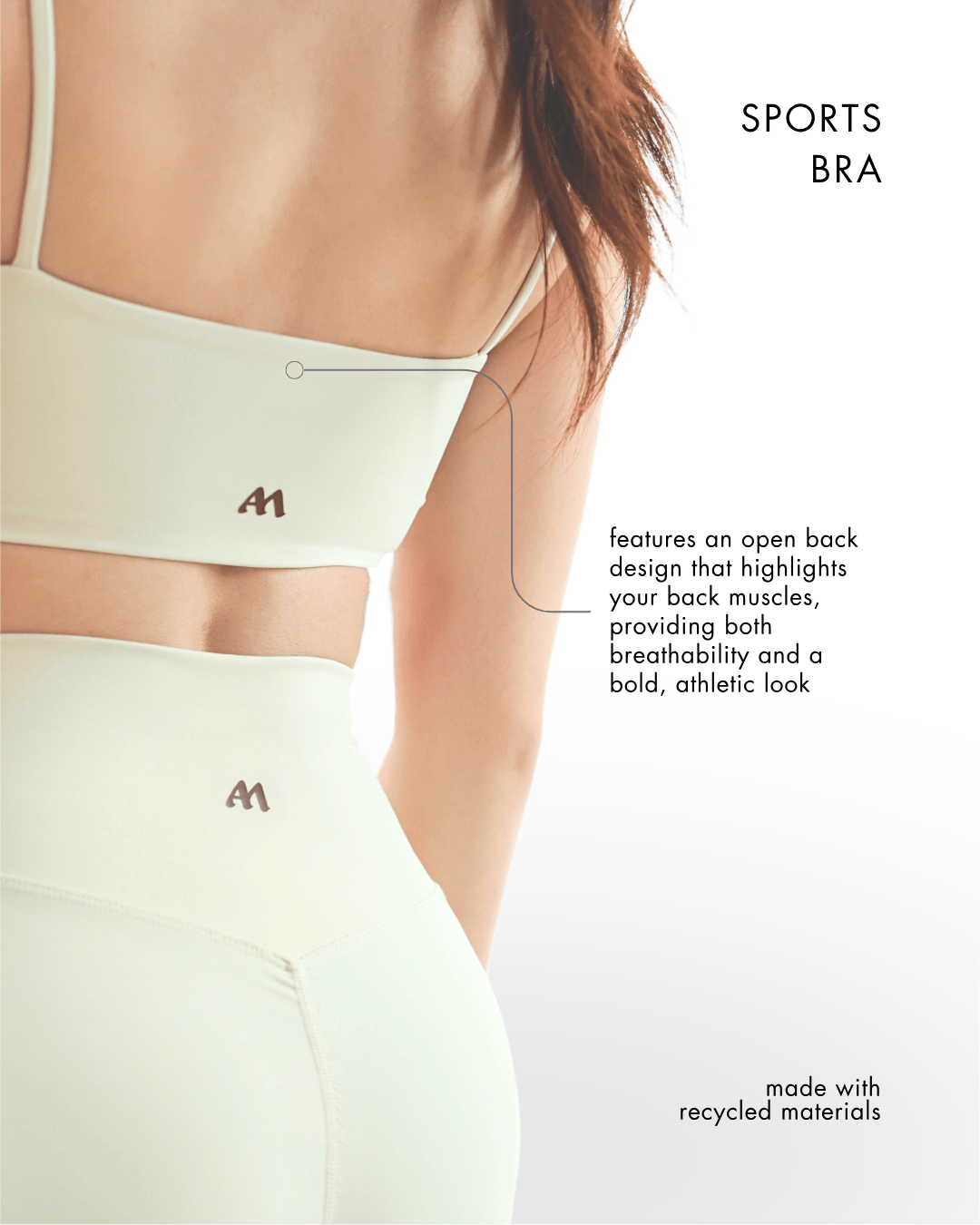 5AM AMpower Bra Sand