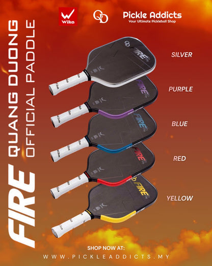 Wika Fire Quang Duong Pickleball Paddle (PRE ORDER)