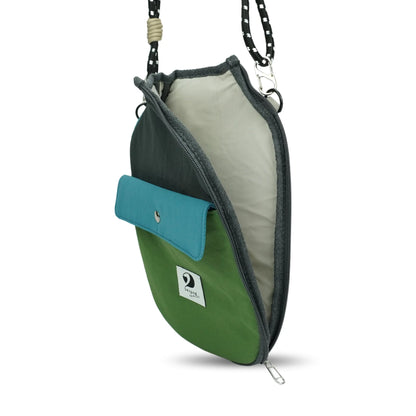 POCKETTE – PICKLEBALL PADDLE CASE (KHAKI GREEN/DARK GREY)