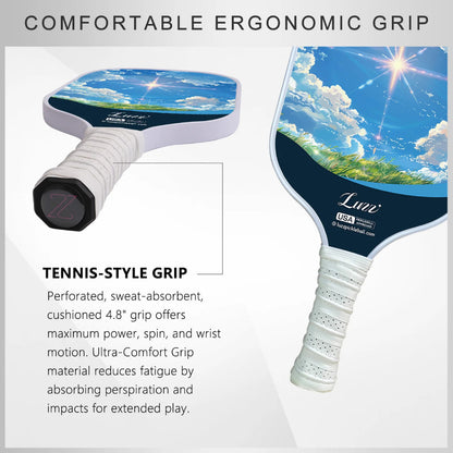 Luzz Pickleball Paddle Star T700 Carbon Fiber (16mm)