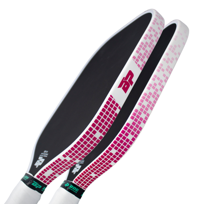 White - Hot Pink Pixel