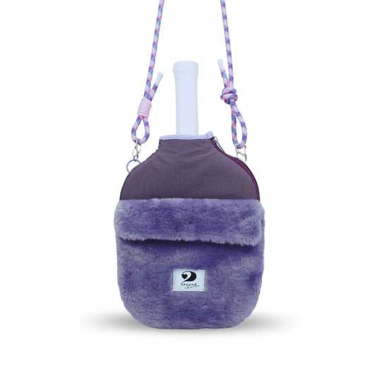ACTIVE - FURRY POCKETTE - PICKLEBALL PADDLE COVER - LAVENDER PURPLE