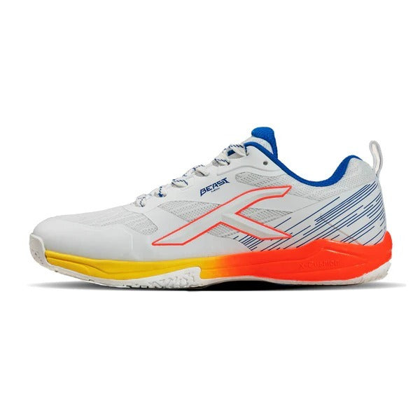 Hundred Beast Max Multicourt Pickleball Shoes White Orange Color