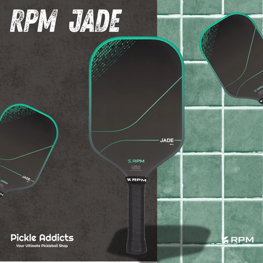(Pre-Order) RPM Jade Elongated Pickleball Paddle