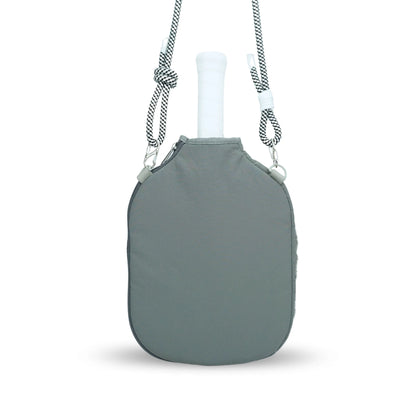 ACTIVE - FURRY POCKETTE - PICKLEBALL PADDLE COVER - CHARCOAL GREY