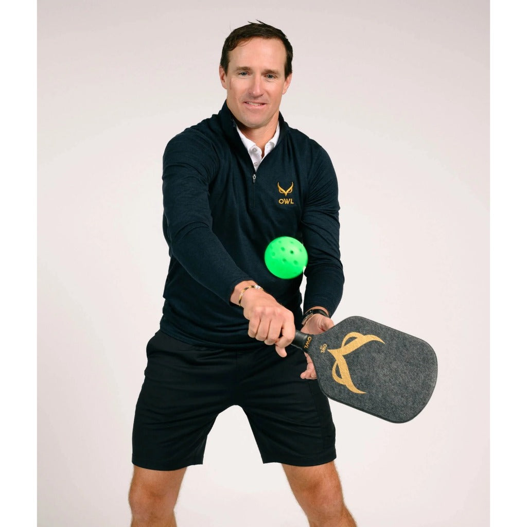OWL Pickleball CXE - Drew Brees Limited Edition Pickleball Paddle 16mm Hybrid