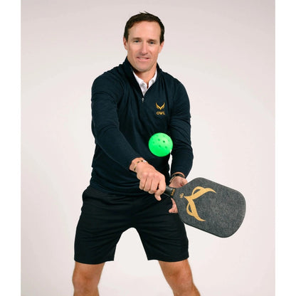 OWL Pickleball CXE - Drew Brees Limited Edition Pickleball Paddle 16mm Hybrid