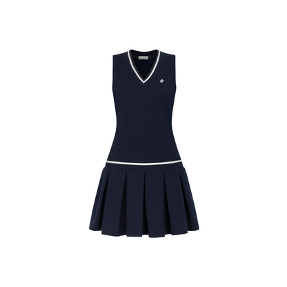 PICKNMIX IVY Dress Navy Blue