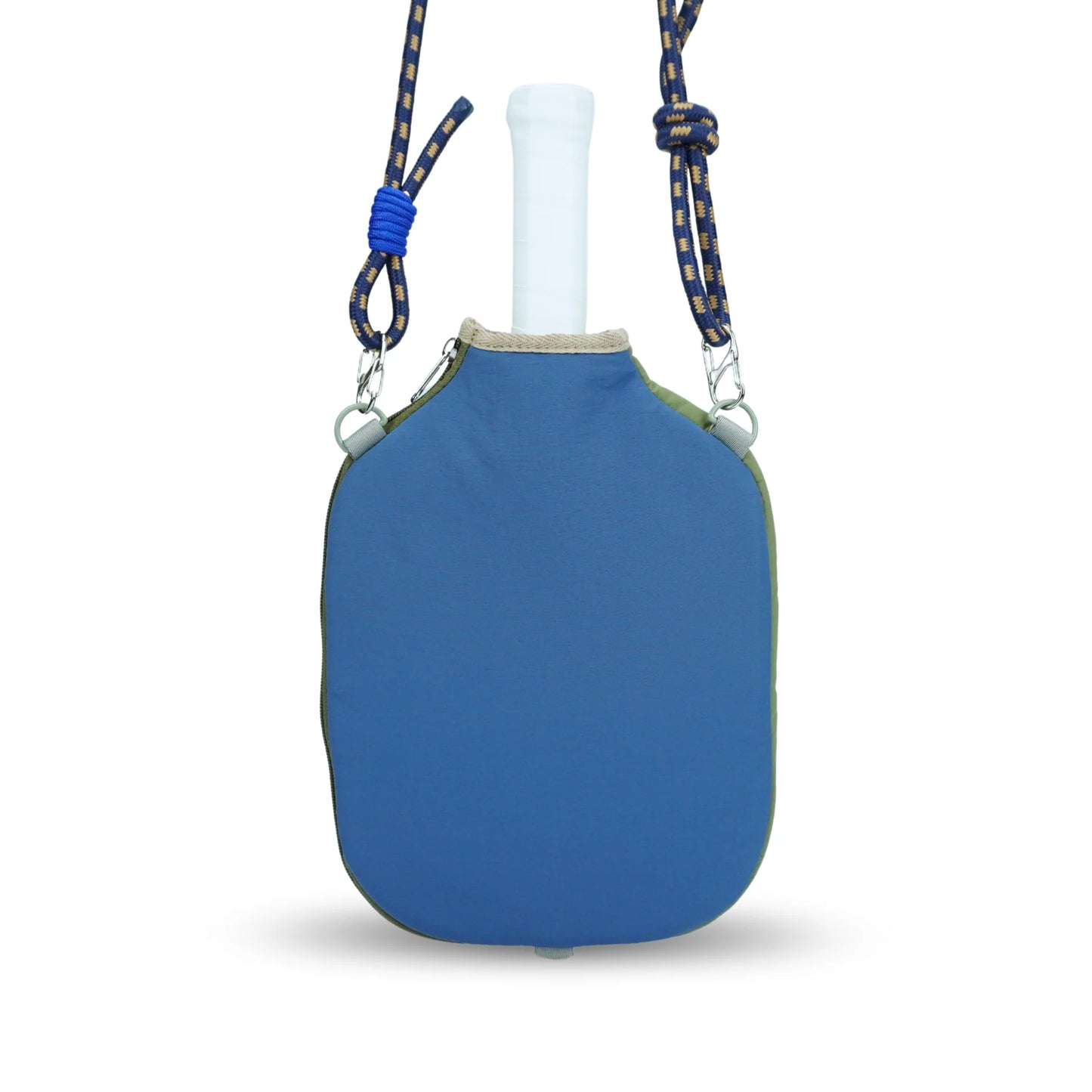 MESH – PICKLEBALL PADDLE CASE (KHAKI GREEN/BLUE)