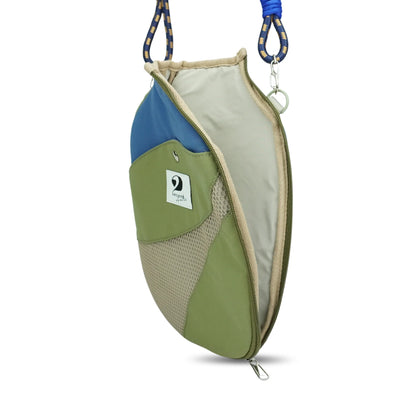 MESH – PICKLEBALL PADDLE CASE (KHAKI GREEN/BLUE)