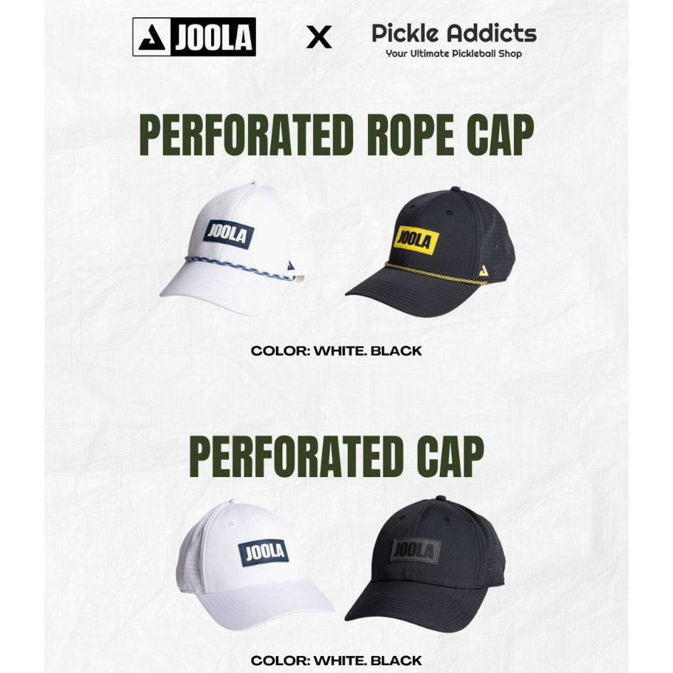 Joola Pickleball Perforated Rope Cap