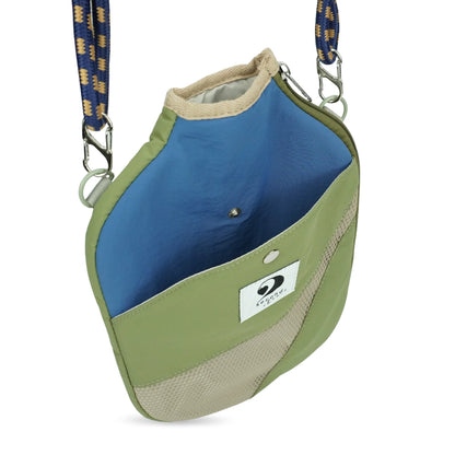 MESH – PICKLEBALL PADDLE CASE (KHAKI GREEN/BLUE)
