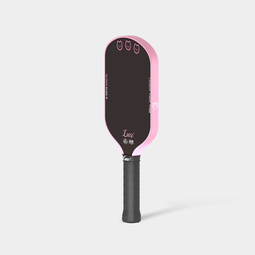 Luzz Gabby's Dollhouse Glider 2026 Hybrid Paddle - 45-degree side view