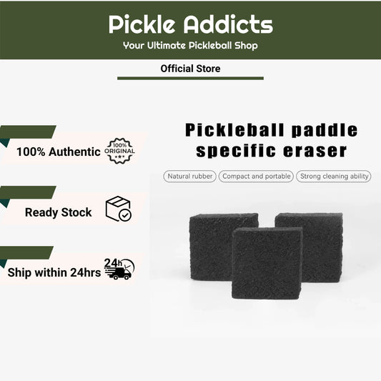 Pickleball Paddle Eraser Carbon Fiber Pickleball Racket Cleaner Safe Paddle Dust Dirt Remover