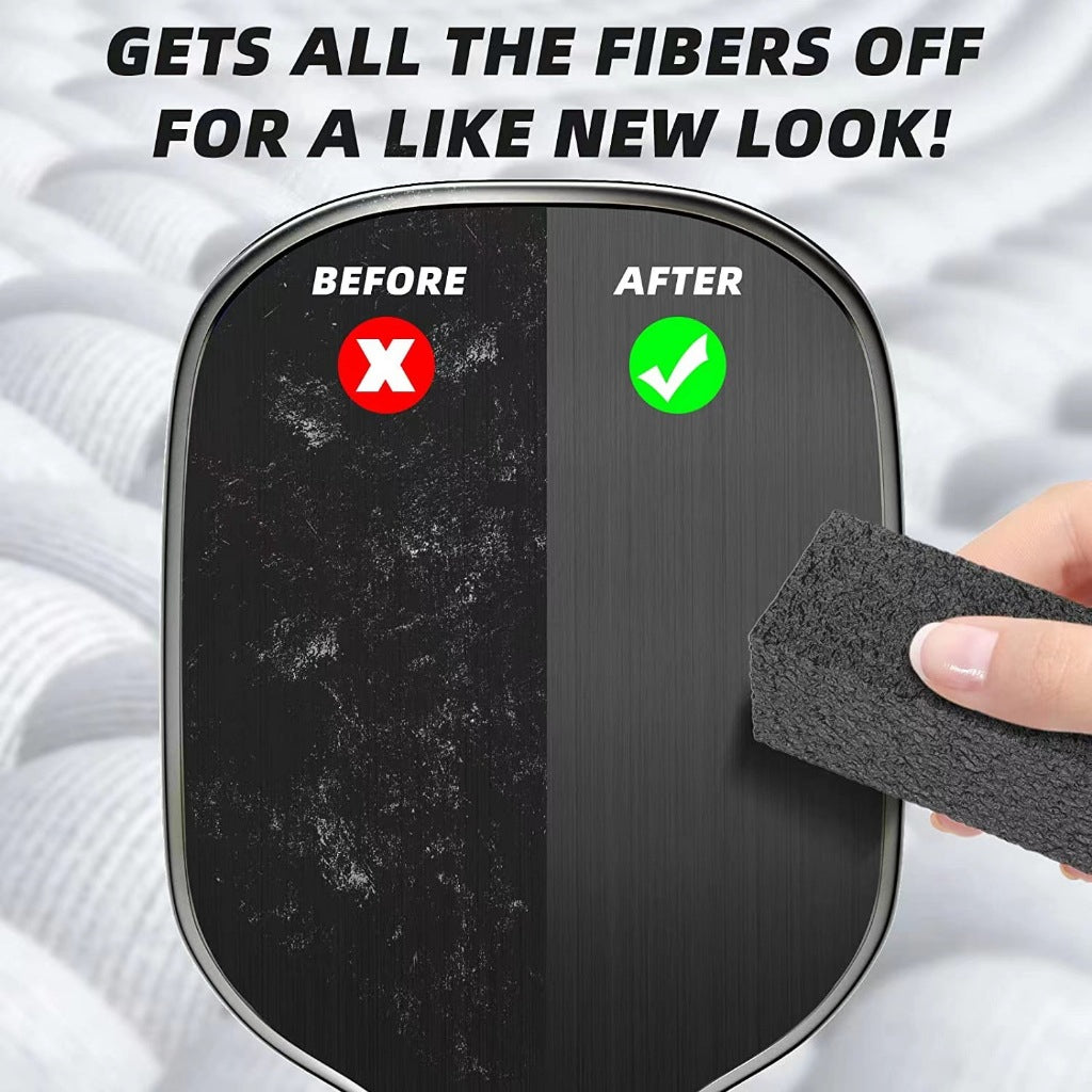 Pickleball Paddle Eraser Carbon Fiber Pickleball Racket Cleaner Safe Paddle Dust Dirt Remover