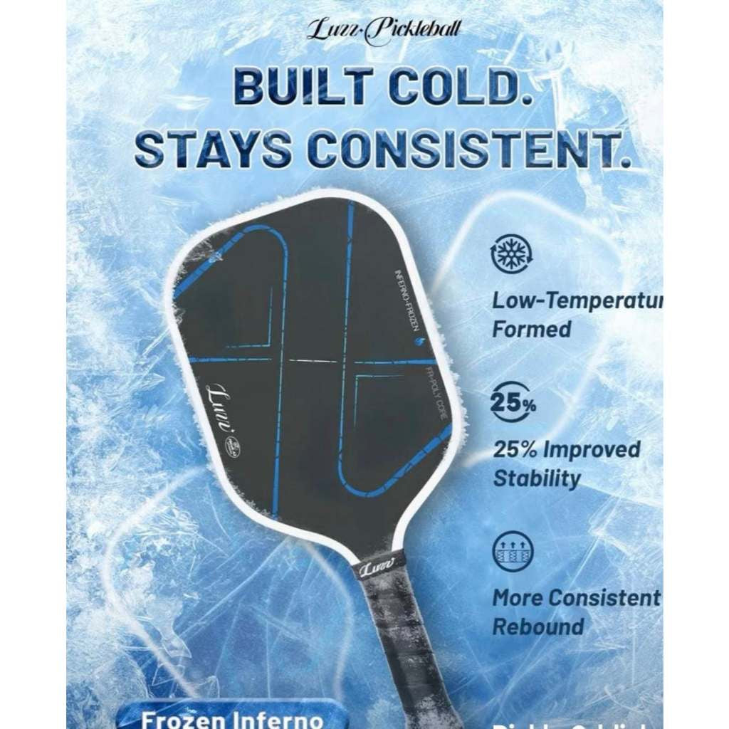Luzz Inferno Frozen Pickleball Paddle