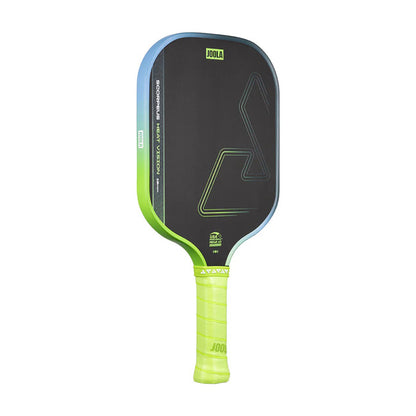 JOOLA Scorpeus Heat Vision Pickleball Paddle - Ignite Blaze Red / Surge Green / Flash Yellow (16mm)
