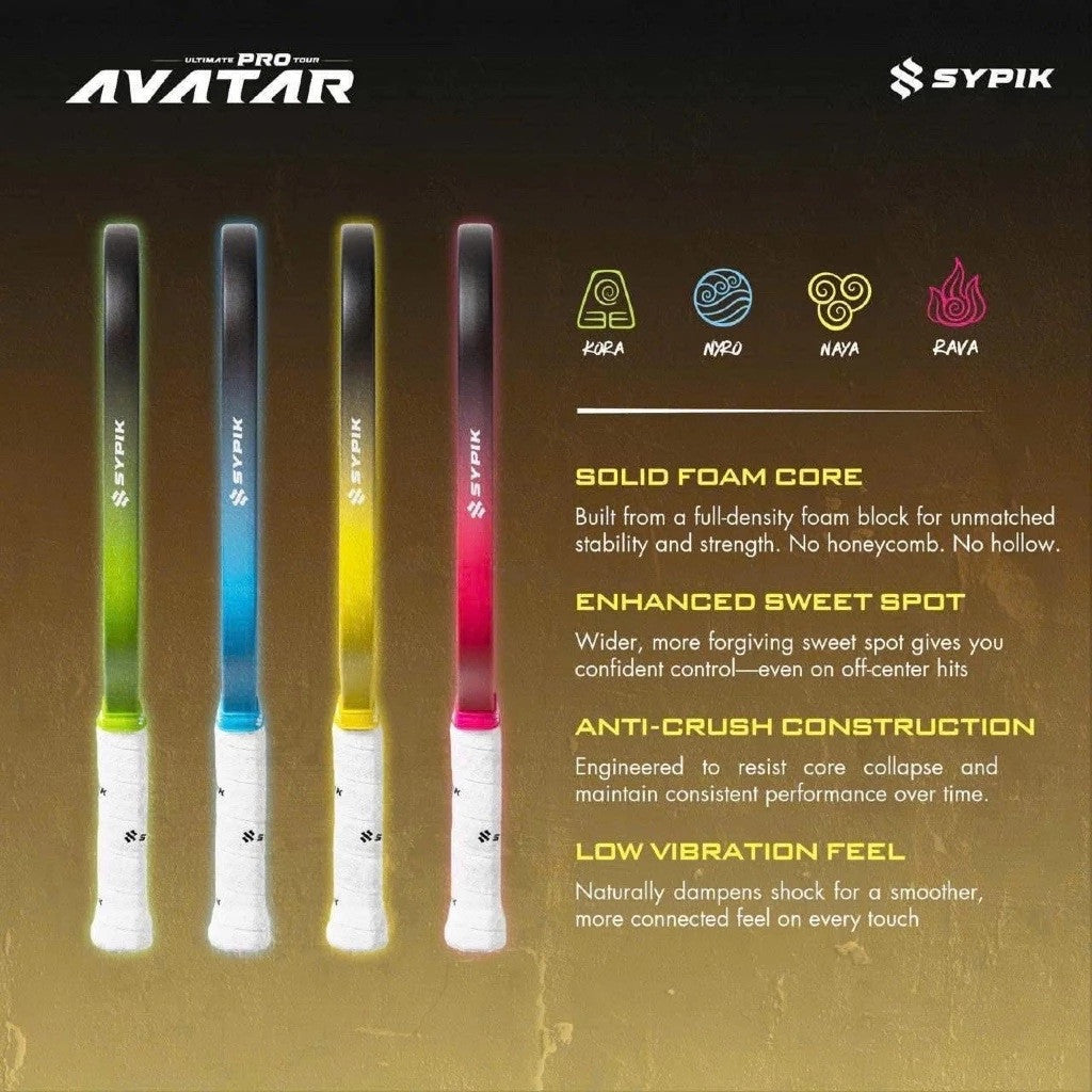 Sypik Avatar Ultimate Pro Tour Pickleball Paddle
