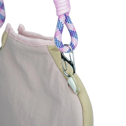 MESH – PICKLEBALL PADDLE CASE (TAN/PINK)
