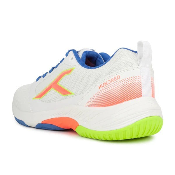Hundred Pickleball Hyperspike Court Shoes Pickleball Shoes WHITE BLUE Color