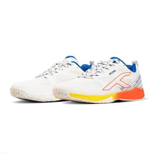 Hundred Beast Max Multicourt Pickleball Shoes White Orange Color