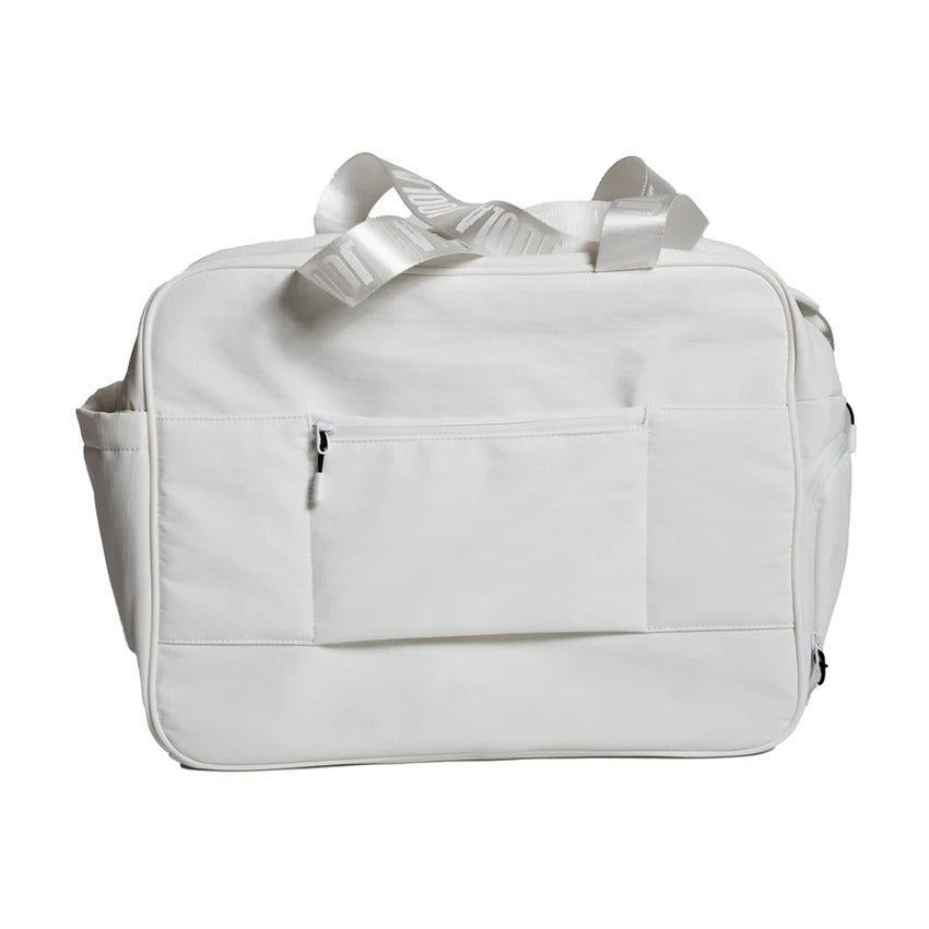 Joola Overnighter Puff Bag White Blue Breeze