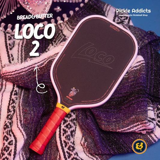 【PRE-ORDER】Bread & Butter Loco 2 Elongated 16mm Pickleball Paddle