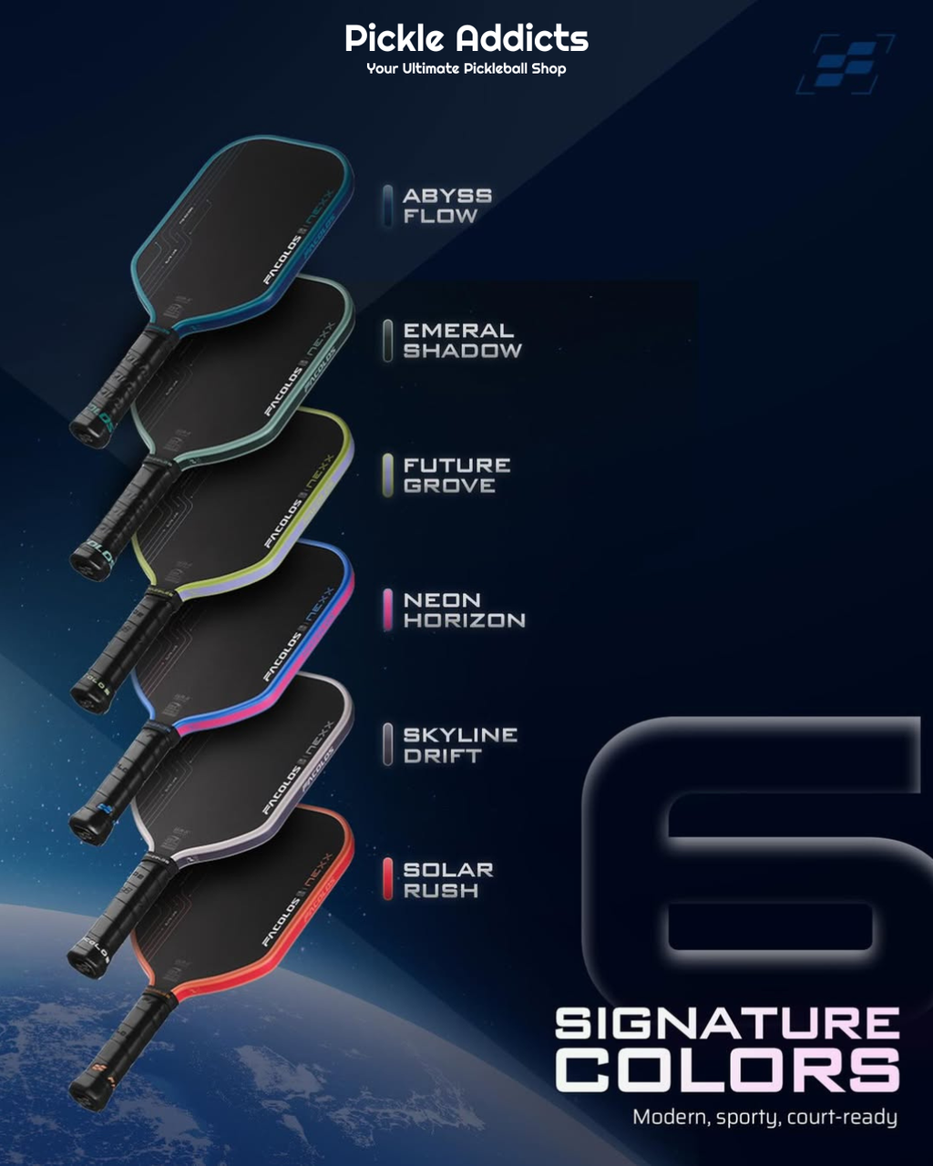 (PRE ORDER) Facolos Nexx Pro Series Paddle 16mm