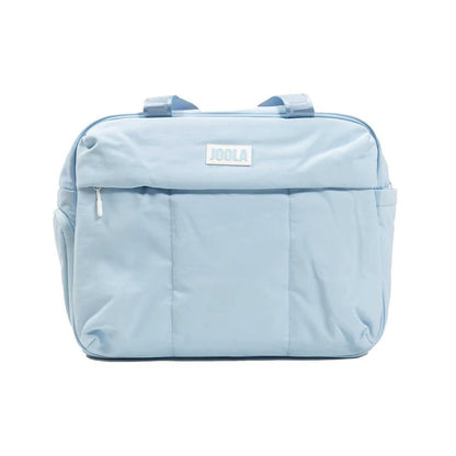 Joola Overnighter Puff Bag White Blue Breeze