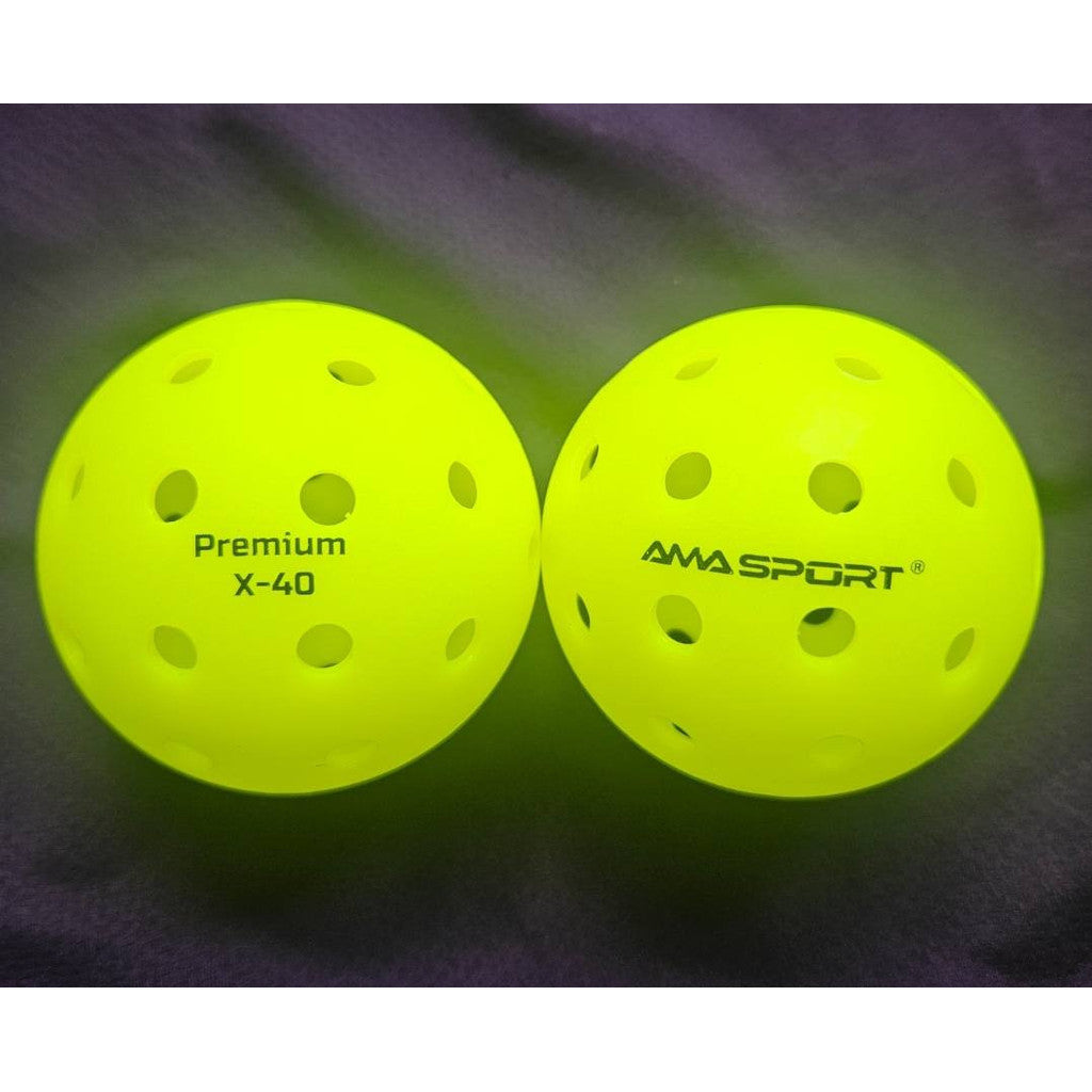 Ama Sport X-40 Premium Pickleball Ball USAPA - Green