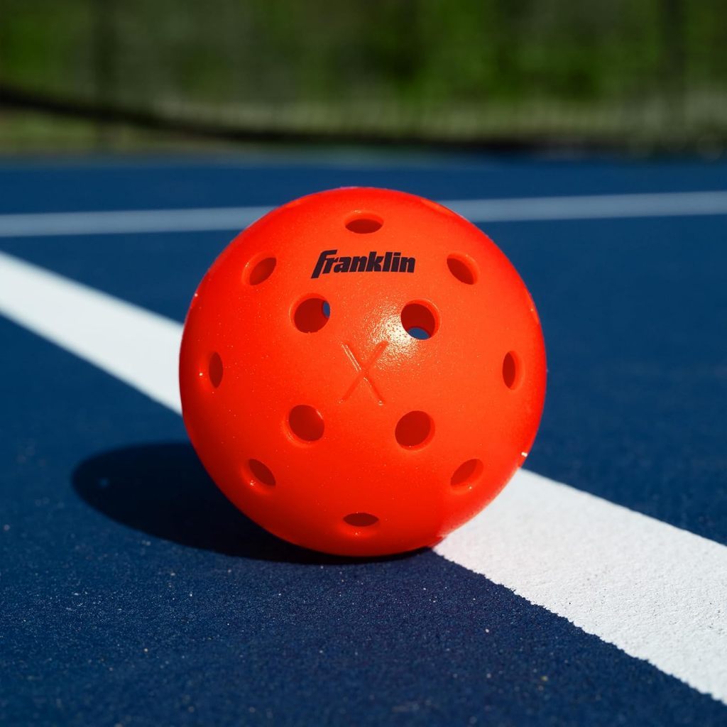 Franklin Sports X-40 Ember Outdoor Pickleballs 40 Holes