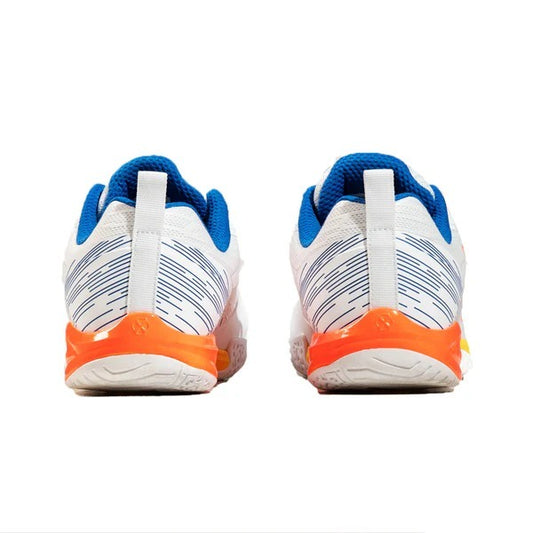 Hundred Beast Max Multicourt Pickleball Shoes White Orange Color