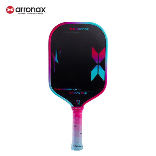 ARRONAX THUNDER Gen 4 Foam Core Carbon Fiber Pickleball Paddle EPP EVA Dual Core 16mm Power Paddle