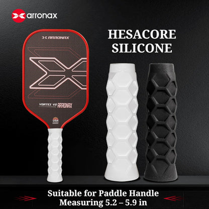 ARRONAX Hesacore Grip for Pickleball Paddles - Silicone Anti-Slip, Sweat-Resistant