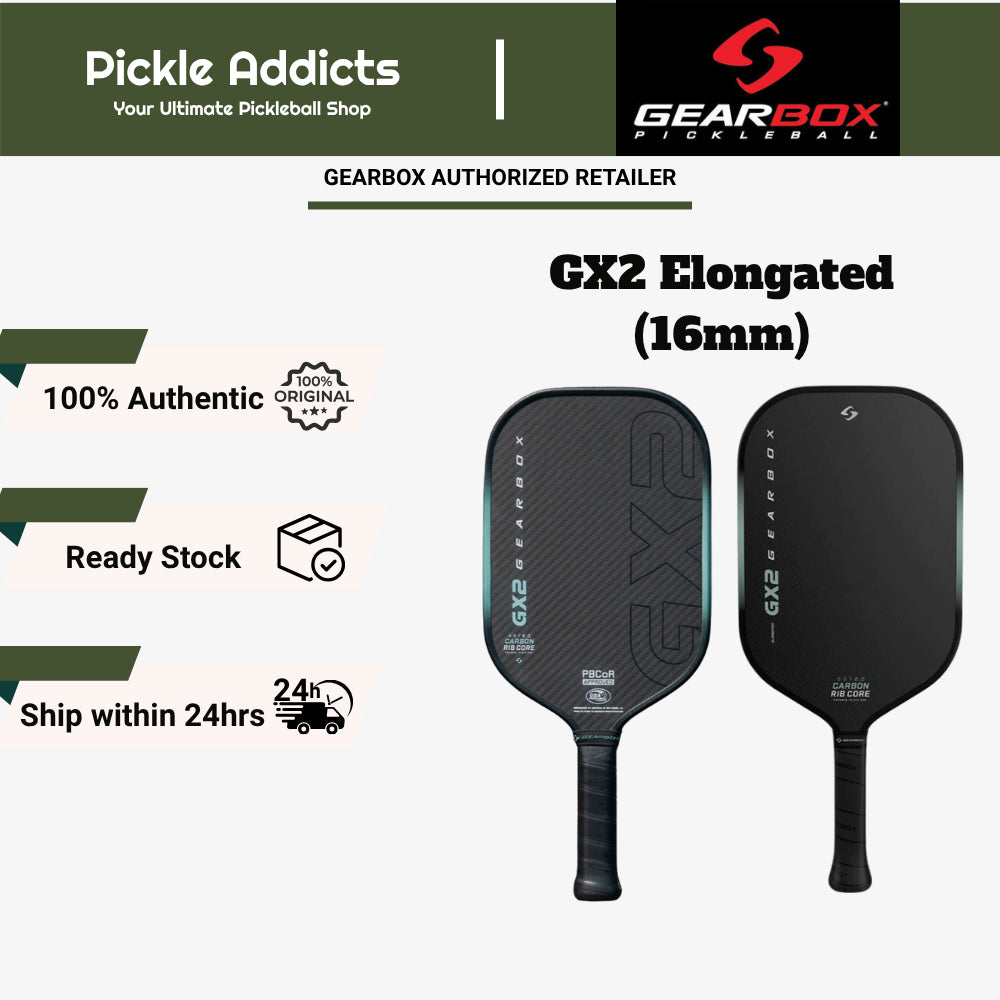Gearbox GX2 Elongated Pickleball Paddle (16mm)