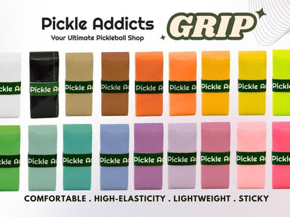 Pickle Addicts Premium PU Leather Pickleball Grip