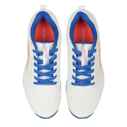 Hundred Pickleball Hyperspike Court Shoes Pickleball Shoes WHITE BLUE Color